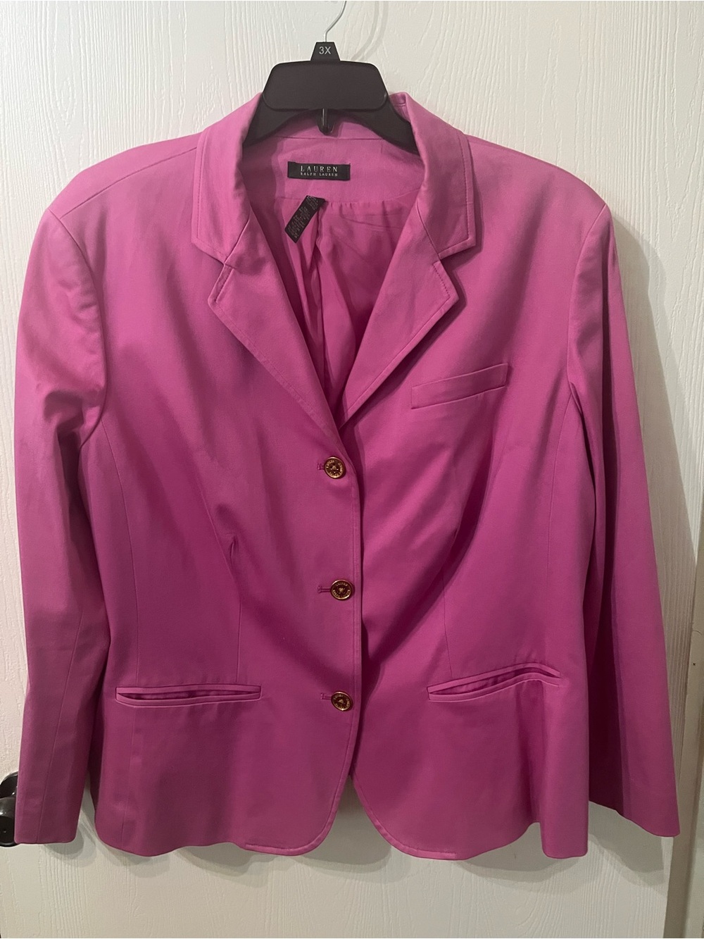 Ralph Lauren Pink Size 22W Women's Blazer Jacket